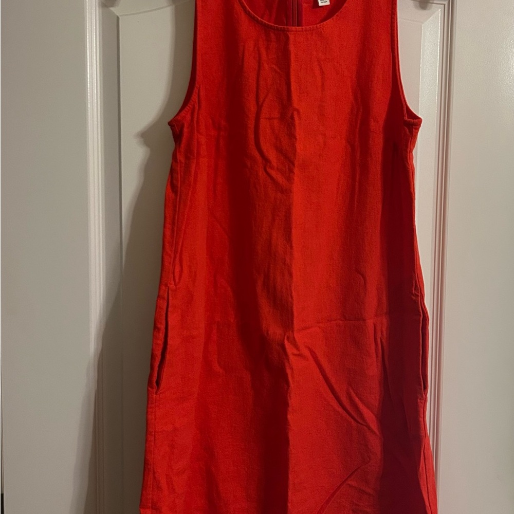 J. Crew Red Mini Dress